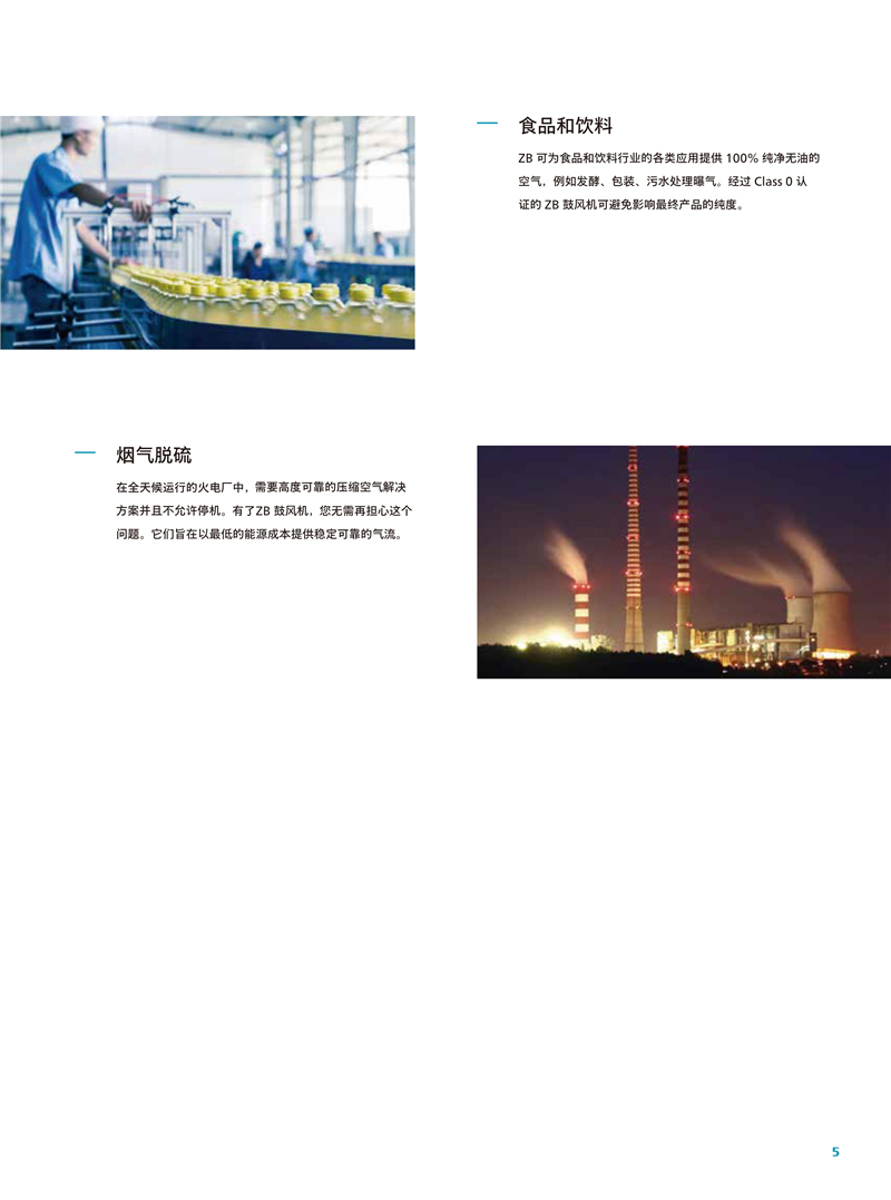 阿特拉斯無油磁懸浮離心鼓風(fēng)機ZB5-6VSD系列140-250KW